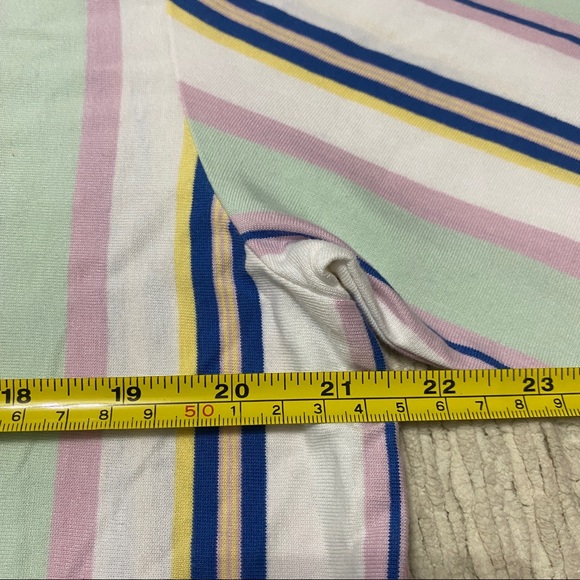 GUESS Originals Pacsun Gibson Stripe T-Shirt Short Sleeve XS,S,M NWT Embroidered - Picture 5 of 11